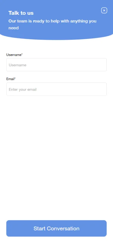 Chat en direct du service client MyStake